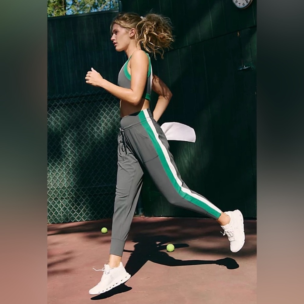 Free People Never Better Colorblock jogger FP Movement Size Large